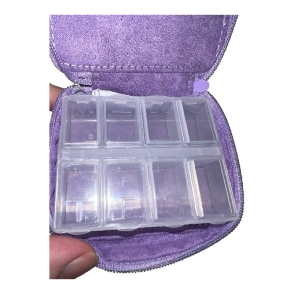 Disney Stitch Blue and Purple Vitamin Organizer - Picture 3 of 4
